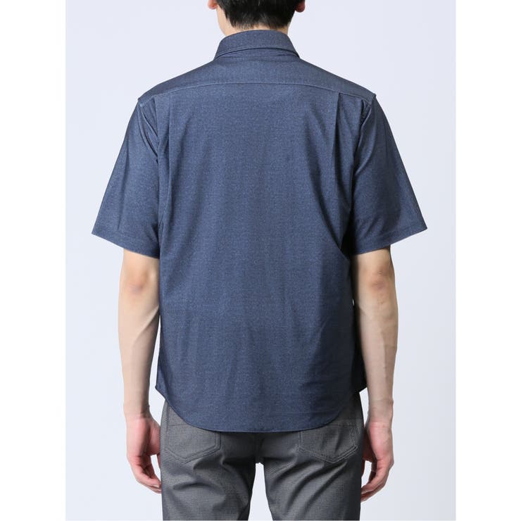 ストレッチ ボタンダウン半袖シャツ | TAKA-Q MEN | 詳細画像21 