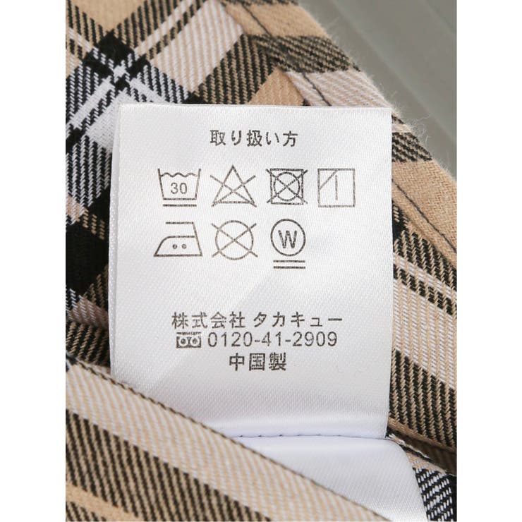 起毛チェック無地 クレイジーボタンダウン長袖シャツ | TAKA-Q MEN | 詳細画像36 