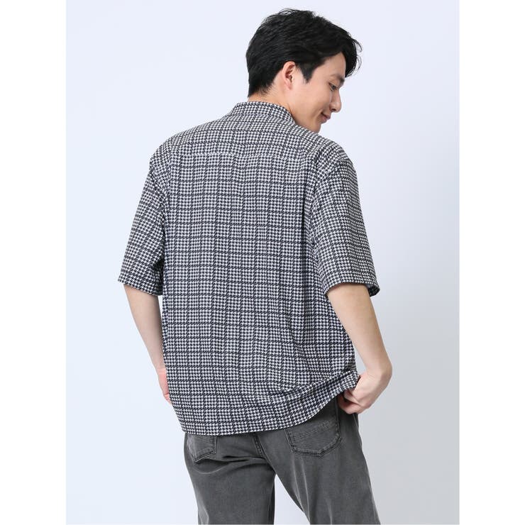 デジタルプリント オープンカラー半袖シャツ | TAKA-Q MEN | 詳細画像3 