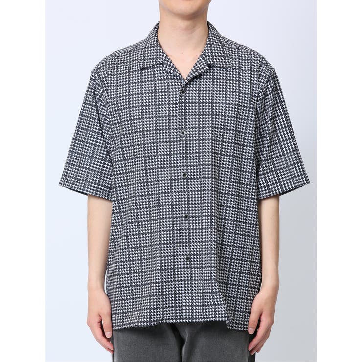 デジタルプリント オープンカラー半袖シャツ | TAKA-Q MEN | 詳細画像6 