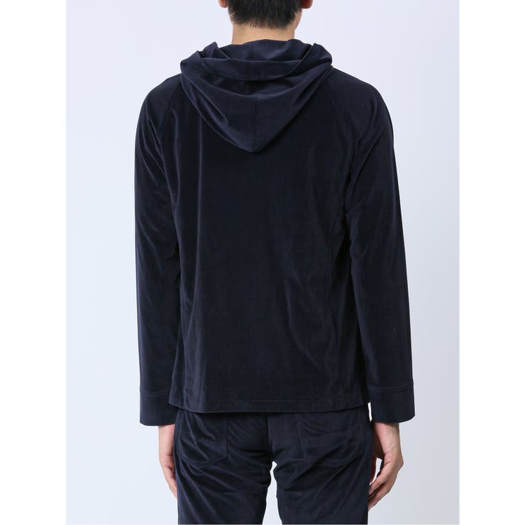 ヘリンボンベロア フルジップシャツアウター(セットアップ可能) | TAKA-Q MEN | 詳細画像18 