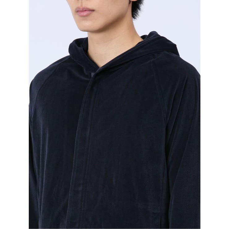 ヘリンボンベロア フルジップシャツアウター(セットアップ可能) | TAKA-Q MEN | 詳細画像19 