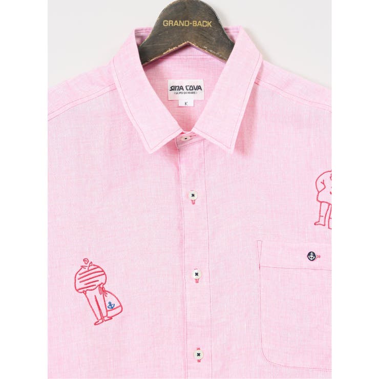 新品☆Sina Cova サイズ L ピンク ロゴ総柄 ドライストレッチ