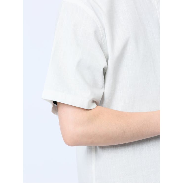 綿シャンブレー ボタンダウン半袖シャツ | TAKA-Q MEN | 詳細画像21 