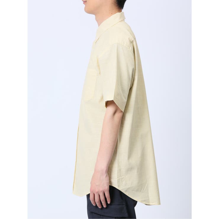 綿シャンブレー ボタンダウン半袖シャツ | TAKA-Q MEN | 詳細画像28 