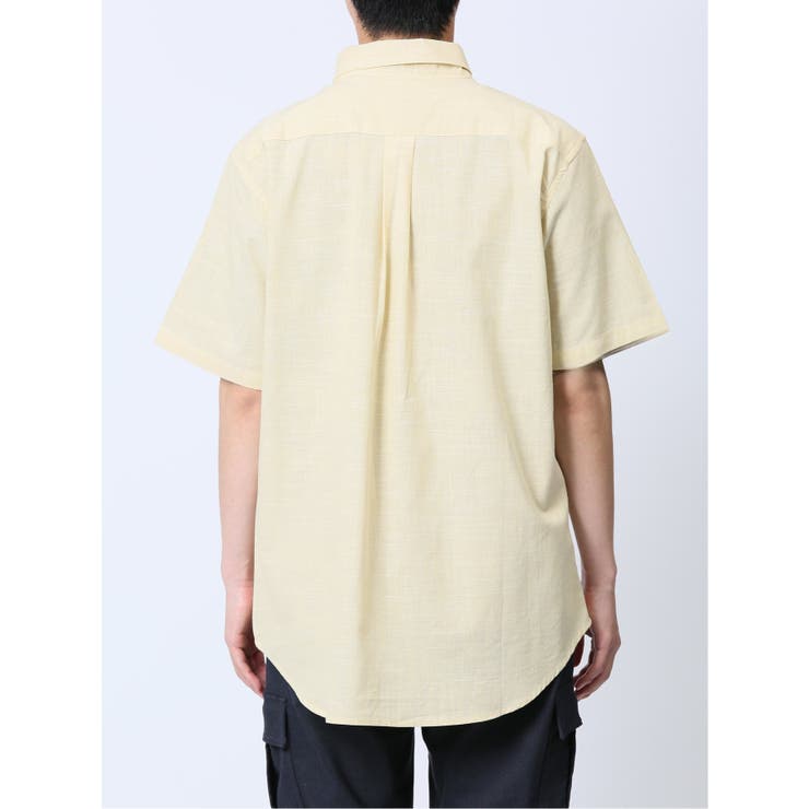 綿シャンブレー ボタンダウン半袖シャツ | TAKA-Q MEN | 詳細画像29 