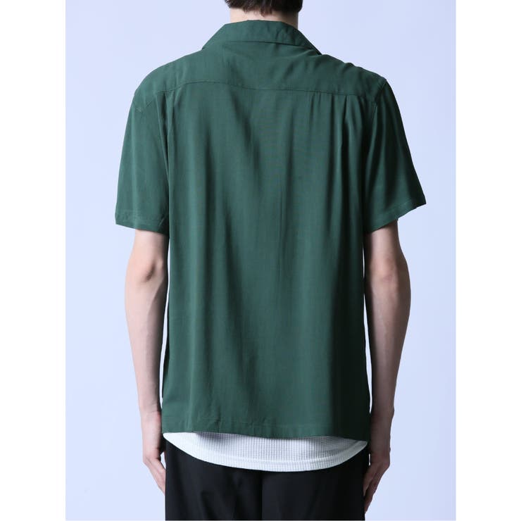YOKE レーヨン　半袖シャツ Photogram Printed Rayon Shirt – YOKE