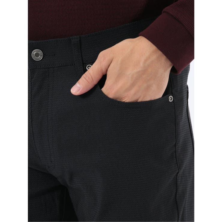 クロスストレッチ スリムパンツ ジャガード | TAKA-Q MEN | 詳細画像9 