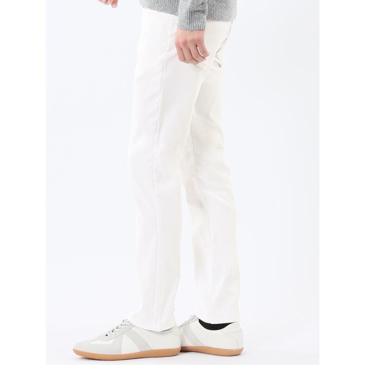 クロスストレッチ+ウォーム スリムパンツ ジャガード | TAKA-Q MEN | 詳細画像2 