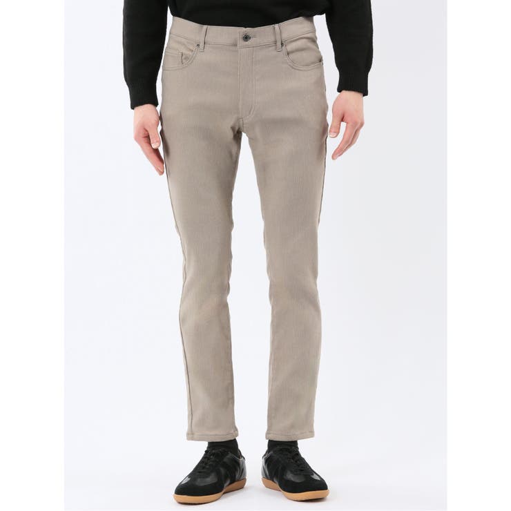 クロスストレッチ+ウォーム スリムパンツ ジャガード | TAKA-Q MEN | 詳細画像20 