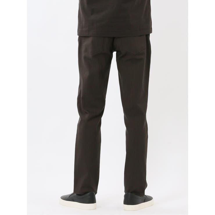 クロスストレッチ スリムパンツ ヘリンボン | TAKA-Q MEN | 詳細画像12 