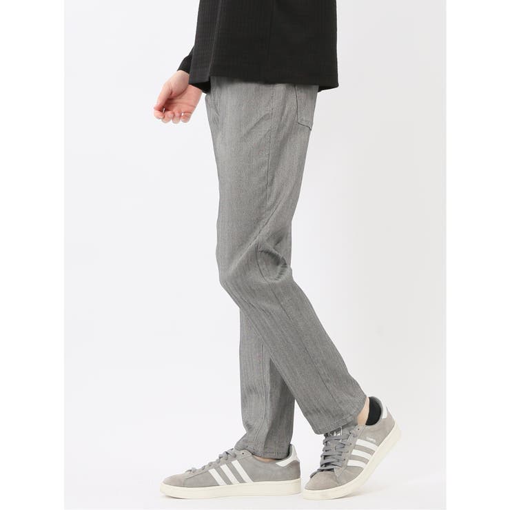 クロスストレッチ スリムパンツ ヘリンボン | TAKA-Q MEN | 詳細画像2 