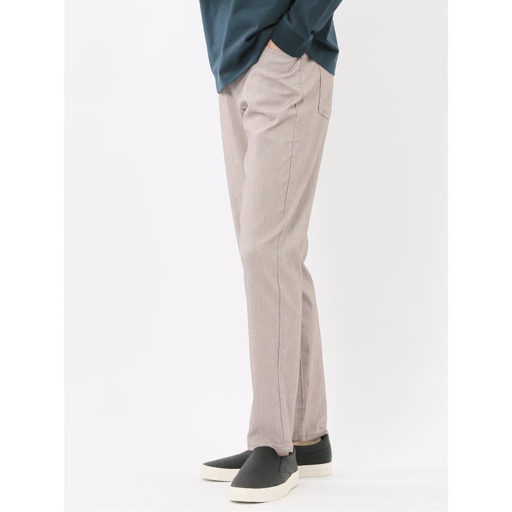 クロスストレッチ スリムパンツ ヘリンボン | TAKA-Q MEN | 詳細画像20 