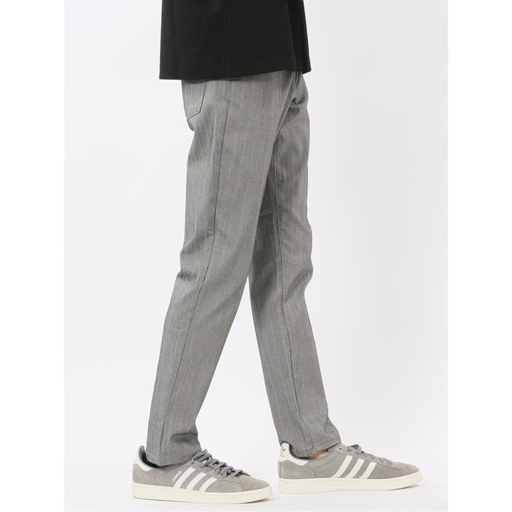 クロスストレッチ スリムパンツ ヘリンボン | TAKA-Q MEN | 詳細画像4 