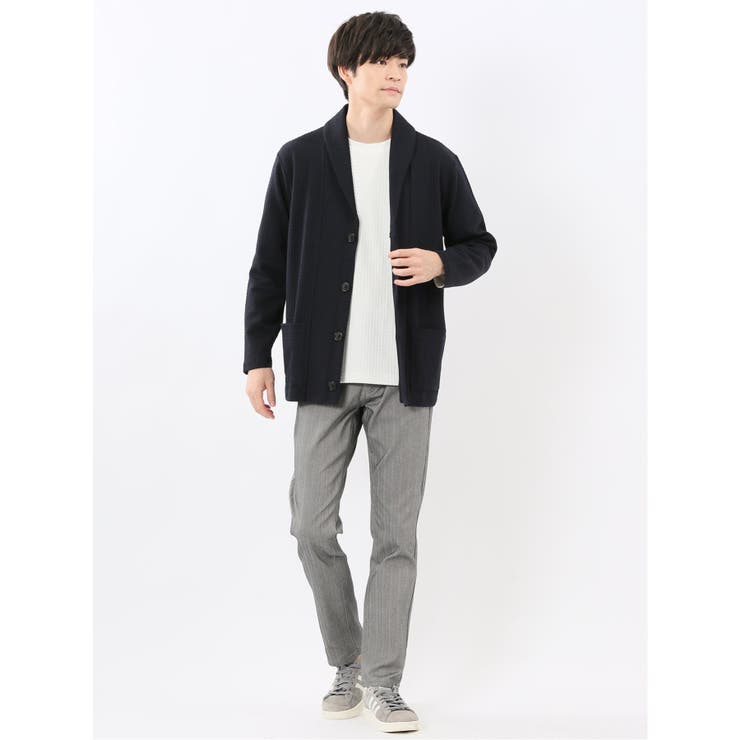 クロスストレッチ スリムパンツ ヘリンボン | TAKA-Q MEN | 詳細画像5 