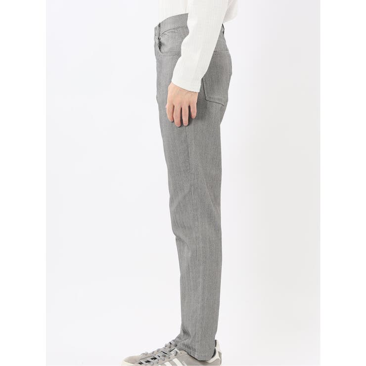 クロスストレッチ スリムパンツ ヘリンボン | TAKA-Q MEN | 詳細画像7 