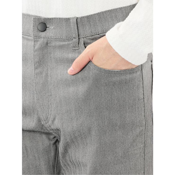 クロスストレッチ スリムパンツ ヘリンボン | TAKA-Q MEN | 詳細画像9 