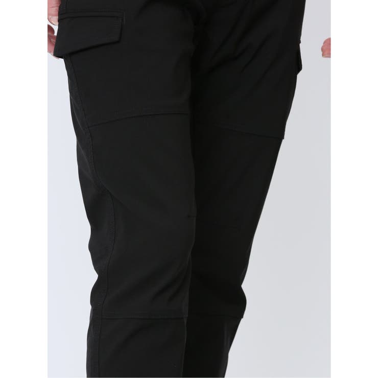 接触冷感ストレッチ トラウザースリムカーゴパンツ | TAKA-Q MEN | 詳細画像10 