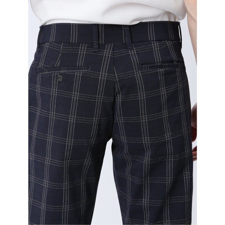 INCOTEXSLACKS 【未使用品】リネン/コットンストレッチトラウザー INCOTEXSLACKS 【未使用品】リネン/コットンストレッチ
