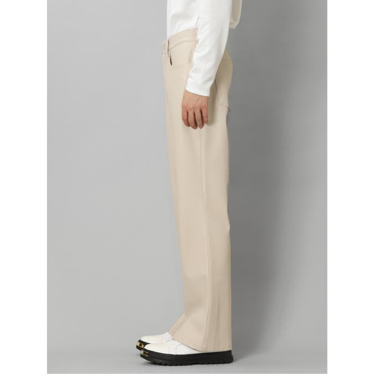 ストレッチ エコレザー フレアパンツ | TAKA-Q MEN | 詳細画像17 