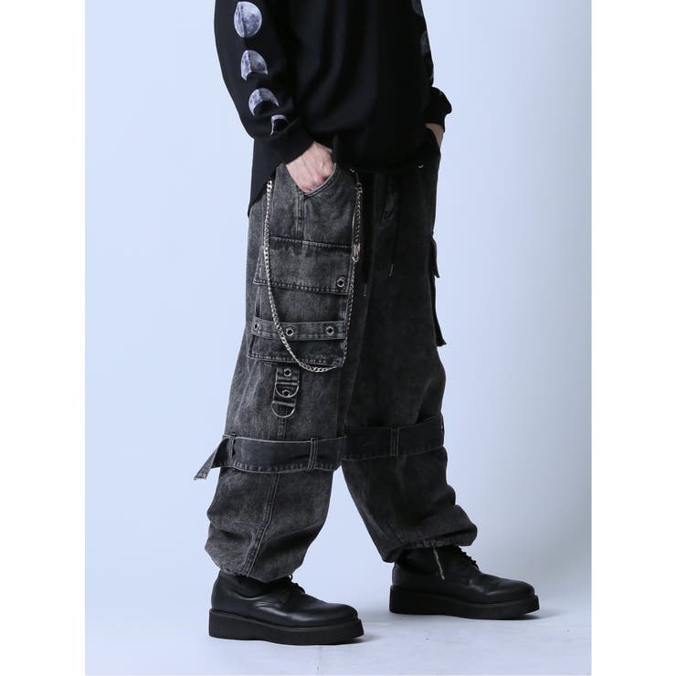 ワイドバギー テックカーゴパンツ[品番：TKQJ0021698]｜TAKA-Q