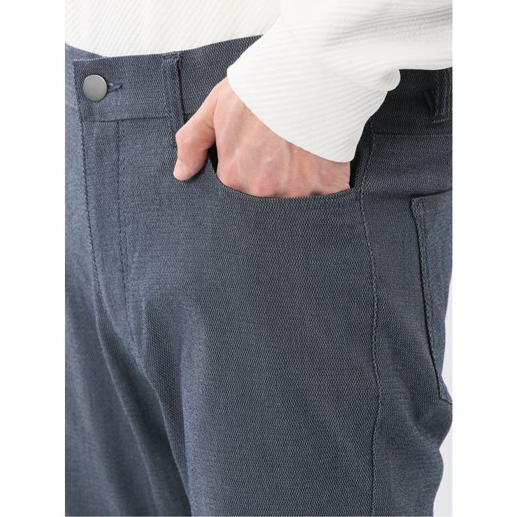 クロスストレッチ スリムパンツ ツイル&ウェーブソラーロ | TAKA-Q MEN | 詳細画像34 