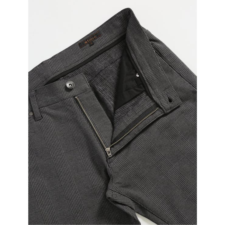 裏起毛ハイパーストレッチ スキニーパンツ チェック | TAKA-Q MEN | 詳細画像13 