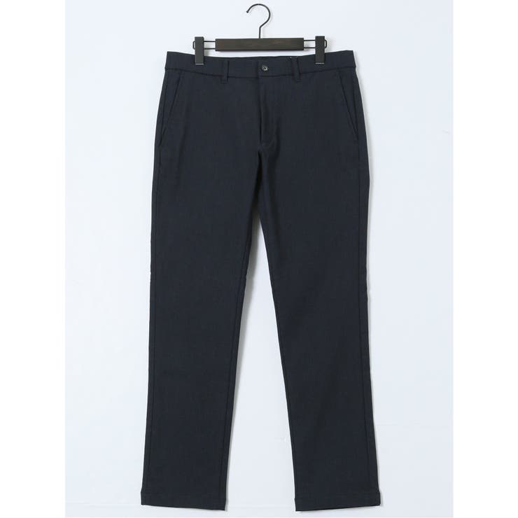 75紺 | クロスストレッチ+ウォーム トラウザーパンツ カルゼ | TAKA-Q MEN