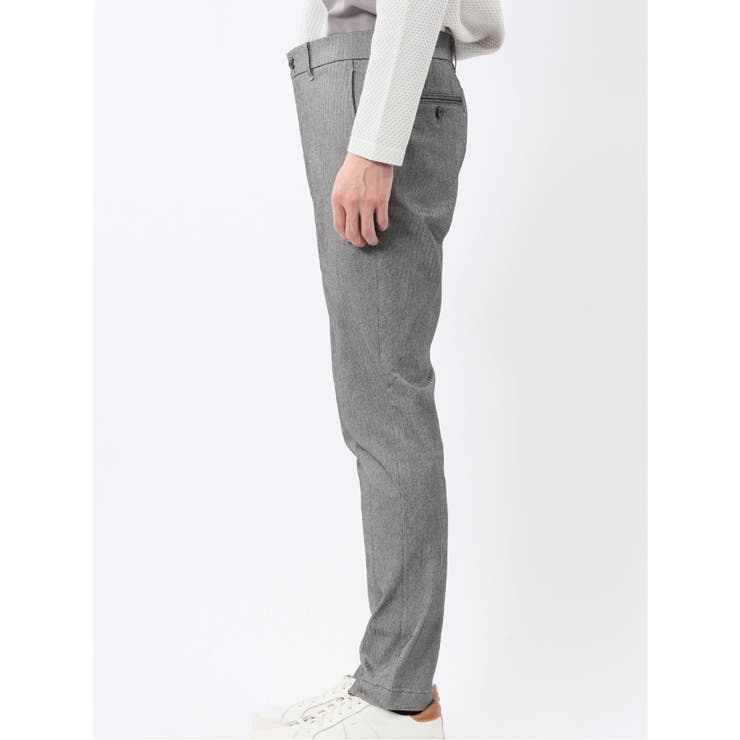 クロスストレッチ トラウザーパンツ ヘリンボン | TAKA-Q MEN | 詳細画像19 