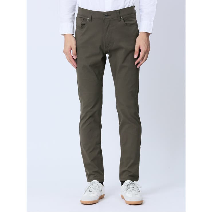 ハイパーストレッチ スリムパンツ カーキ | TAKA-Q MEN | 詳細画像5 