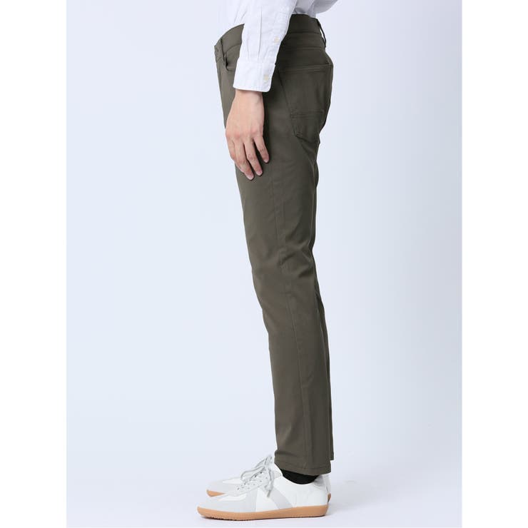 ハイパーストレッチ スリムパンツ カーキ | TAKA-Q MEN | 詳細画像6 