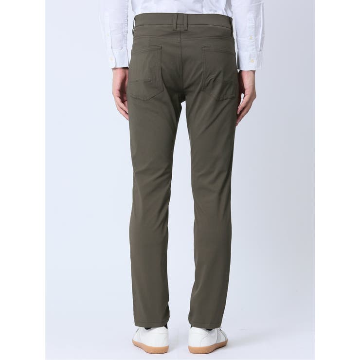 ハイパーストレッチ スリムパンツ カーキ | TAKA-Q MEN | 詳細画像7 