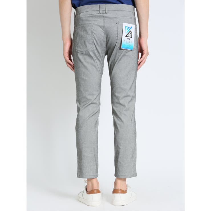 ヌメ コットンスリムストレッチパンツ グレー サイズ2 nz1 ヌメ コットンスリムストレッチパンツ グレー サイズ2 nz1
