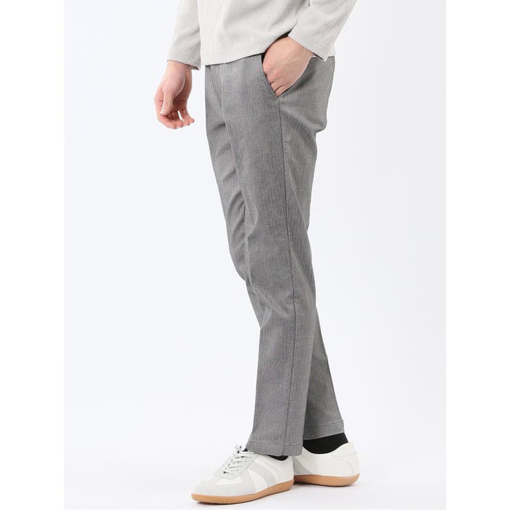 クロスストレッチ トラウザーパンツ ヘリンボン | TAKA-Q MEN | 詳細画像25 