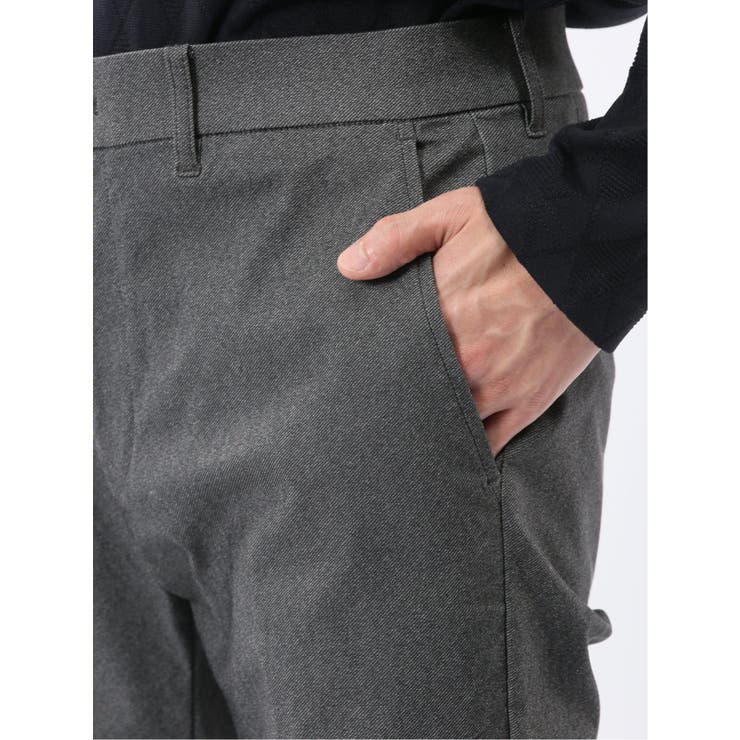 クロスストレッチ トラウザーパンツ ツイル | TAKA-Q MEN | 詳細画像9 