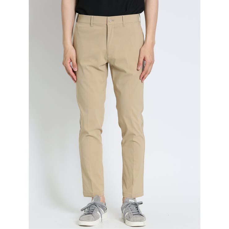 クロスストレッチ+クール トラウザーパンツ ベージュ[品番
