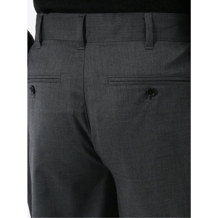 NEO BASICS ウール混 トラウザーパンツ(セットアップ可能) | TAKA-Q MEN | 詳細画像10