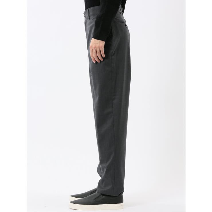 NEO BASICS ウール混 トラウザーパンツ(セットアップ可能) | TAKA-Q MEN | 詳細画像7