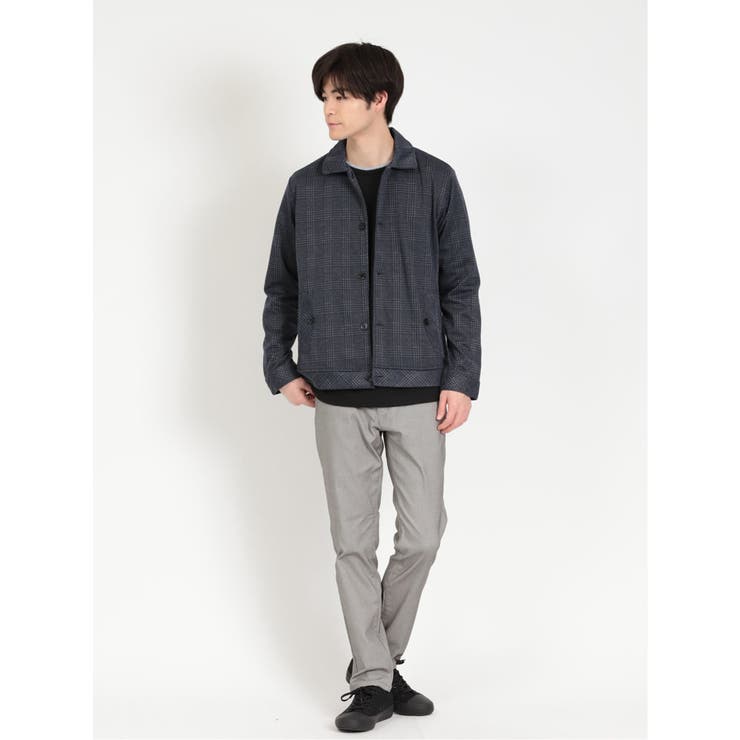 パンツ taka スーパーストレッチ スリムパンツ グレー[品番：TKQJ0017894