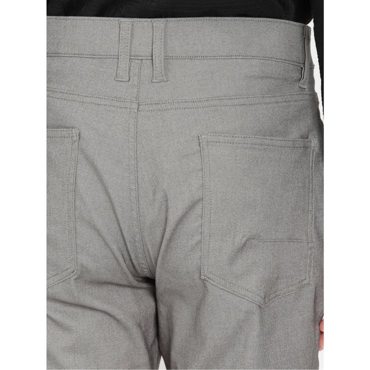 スーパーストレッチ スリムパンツ グレー[品番：TKQJ0017894