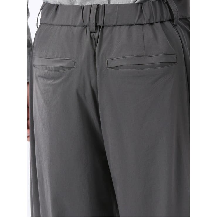 ストレッチ ナチュラルワッシャー ワンタックパンツ(セットアップ可能) | TAKA-Q MEN | 詳細画像11 