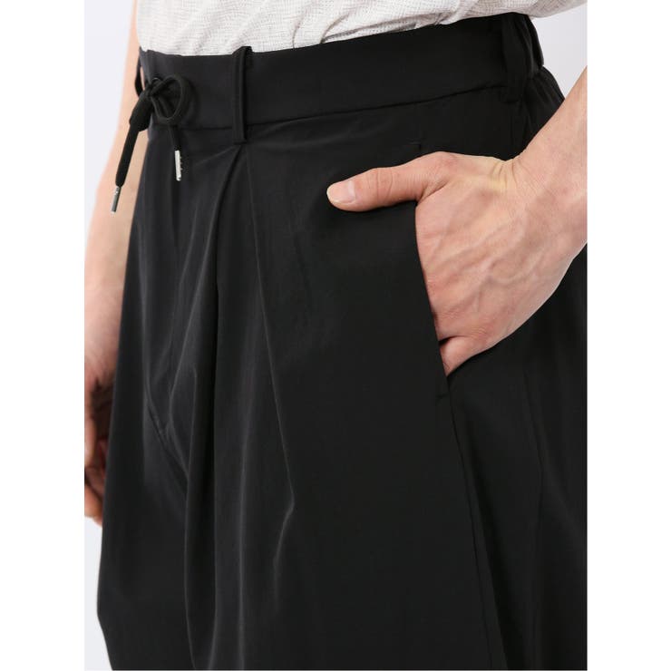 ストレッチ ナチュラルワッシャー ワンタックパンツ(セットアップ可能) | TAKA-Q MEN | 詳細画像20 