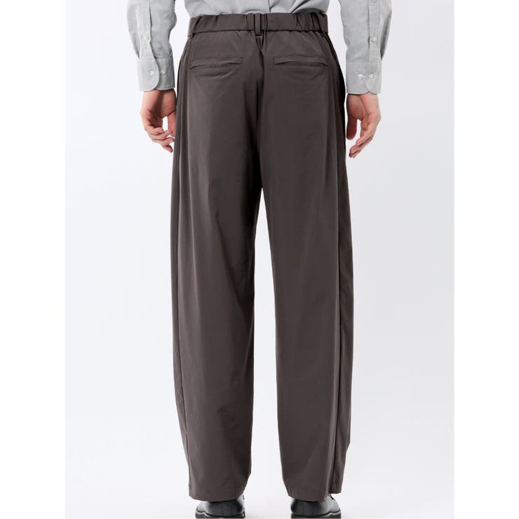 ストレッチ ナチュラルワッシャー ワンタックパンツ(セットアップ可能) | TAKA-Q MEN | 詳細画像27 