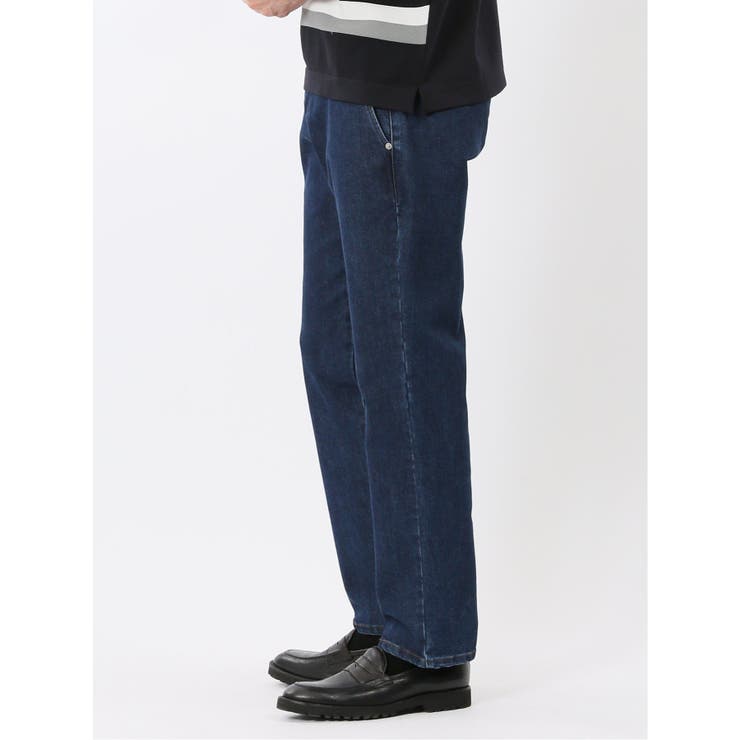 ストレッチ デニム トラウザーパンツ(セットアップ可能) | TAKA-Q MEN | 詳細画像2 