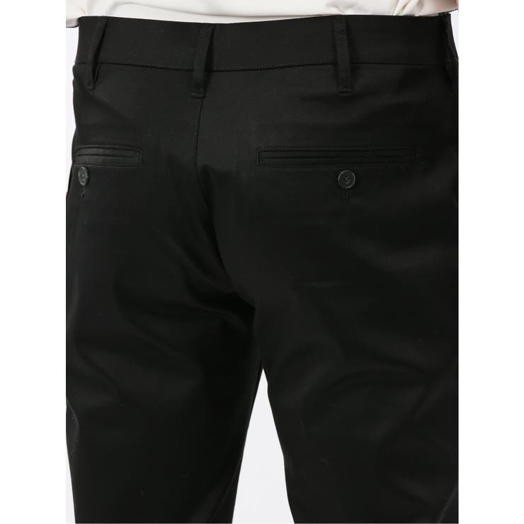 ストレッチ 綿混 サテン トラウザー パンツ | TAKA-Q MEN | 詳細画像10 