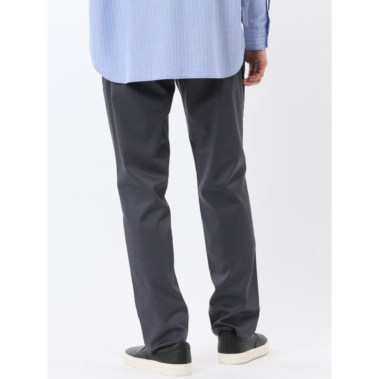 ストレッチ 綿混 サテン トラウザー パンツ | TAKA-Q MEN | 詳細画像12 