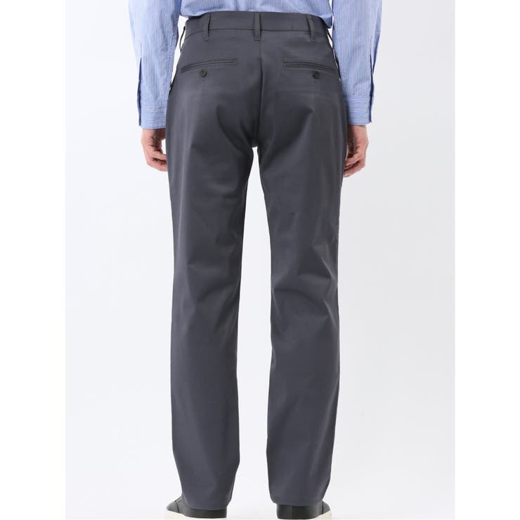 ストレッチ 綿混 サテン トラウザー パンツ | TAKA-Q MEN | 詳細画像17 