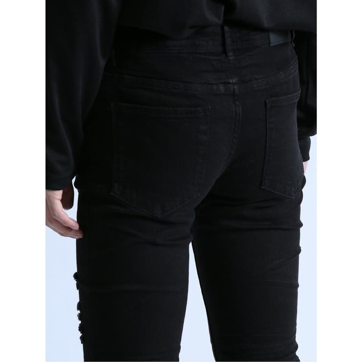 ストレッチ ハードクラッシュ スキニーデニム | TAKA-Q MEN | 詳細画像9 