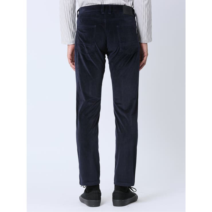 ヘリンボンベロア 5ポケットスリムパンツ(セットアップ可能) | TAKA-Q MEN | 詳細画像7 