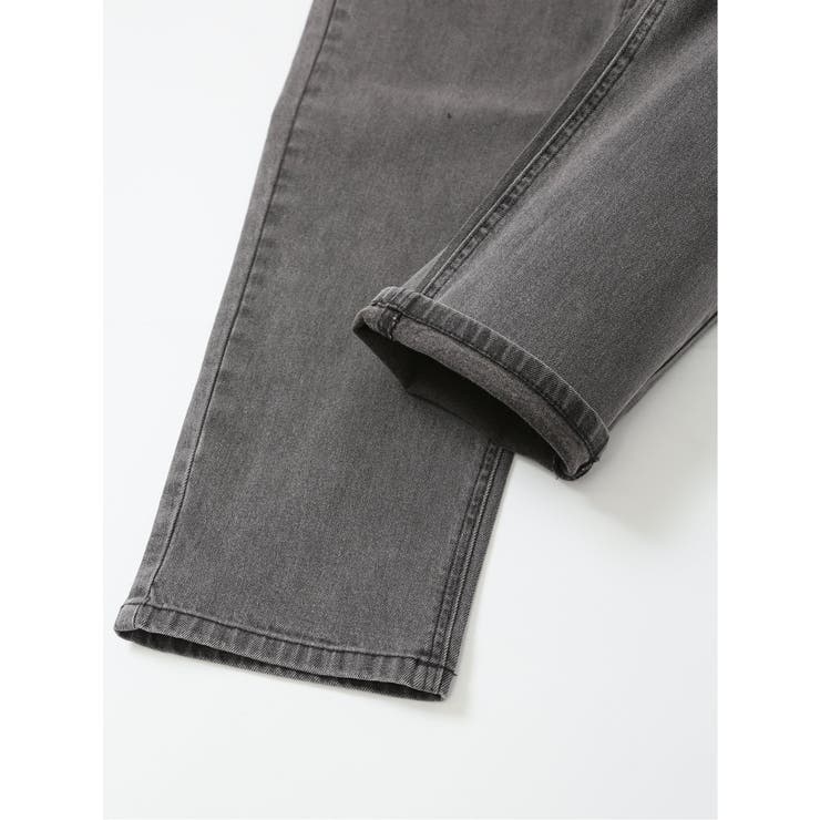 ストレッチデニム スリムパンツ(セットアップ可能)[品番
